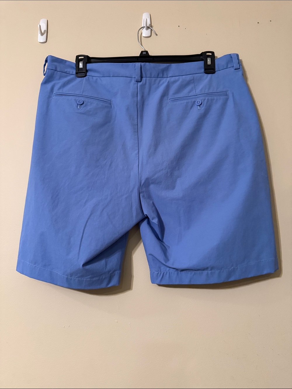 Vineyard Vines On-The-Go Periwinkle Blue Flat-Front Men's Shorts - Picture 5 of 8